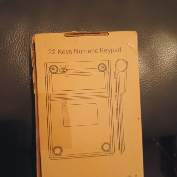 Wireless Number Pads, Numeric Keypad Numpad 22 Keys Portable - Picture 3 of 3